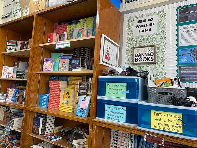 school library books
