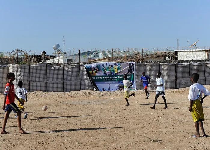 football match children