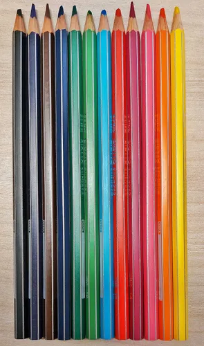 colored pencils