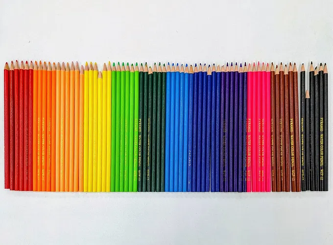 colored pencils