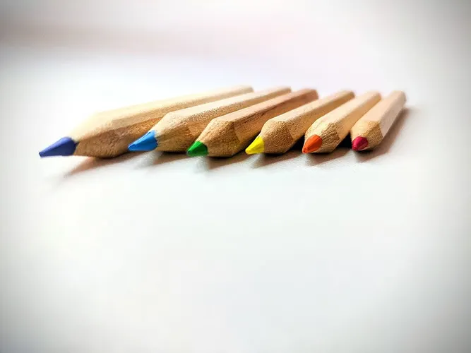 colored pencils