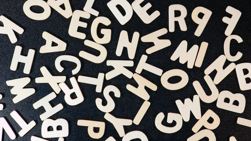 Alphabet letters