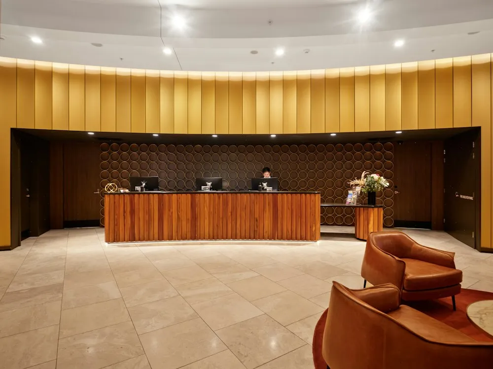 Hotel reception