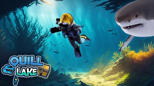 Scuba Diving at Quill Lake game artwork