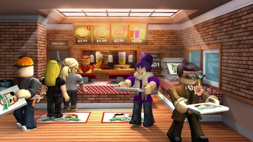 Work at a Pizza Place game artwork